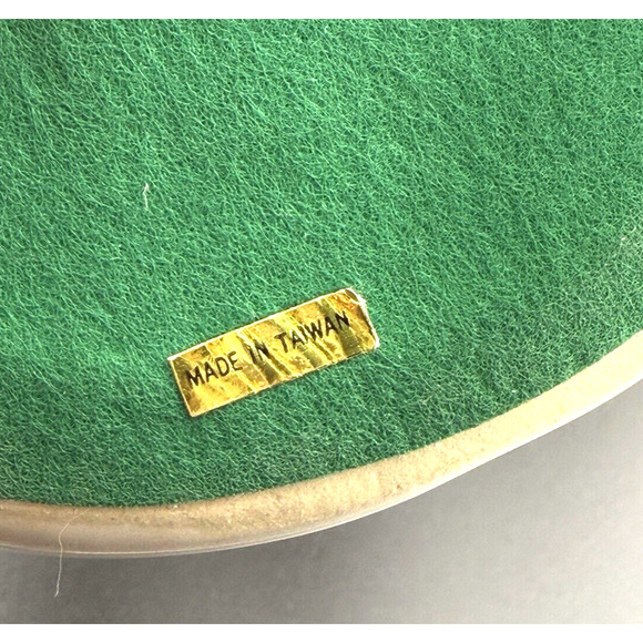 VTG MCM White Porcelain Siamese Cat Figurine with Green Eyes Made in Taiwan 12” - Picture 9 of 11